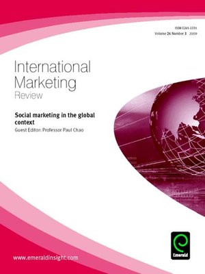 cover image of International Marketing Review, Volume 26, Issue 3